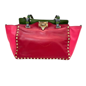 Pre-Owned Valentino Garavani Small Rockstud Trapeze Tote N23925683
