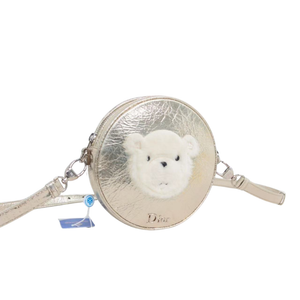 Pre-Owned DIOR Bear Round Crossbody Bag (Model 17-BO-1119) sz23621832