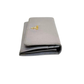 Pre-Owned Prada Light Gray Saffiano Leather Long Flap Wallet Continental style N23570696
