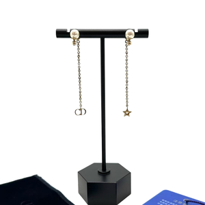 Pre-Owned Dior Tribales Asymmetric Tassel Earrings SZ3032603081180