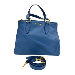 Pre-Owned Specifications for the Miu Miu Royal Blue Tote Bag N23926363