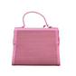 Pre-Owned DELVAUX Tempête Pink Mixed-Leather handbag SZ3042606061165