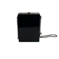 Pre-Owned Chanel Black Strass Embellished Plexiglass Mosaic No. 5 Minaudière Clutch SZ3032510131285