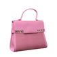 Pre-Owned DELVAUX Tempête Pink Mixed-Leather handbag SZ3042606061165