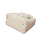Pre-Owned DIOR Medium Ivory Tweed Pearl Lady Dior SZ3022606040497