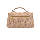 Pre-Owned Miu Miu Cloquet / Matelassé Pleated Lambskin Handbag N23924008