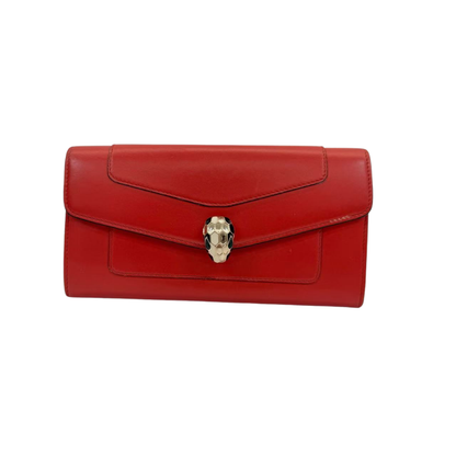 Pre-Owned BVLGARI Serpenti Forever Flap Continental Wallet N23297112