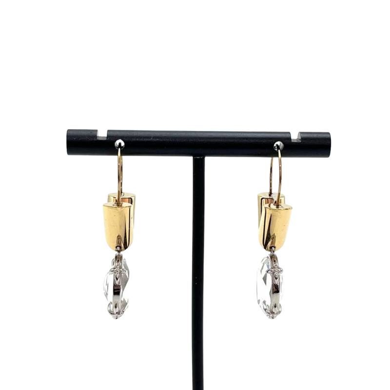 Pre-Owned  Louis Vuitton Essential V Hoop Earrings SZ3042603162843