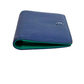 Pre-Owned Chanel Round Button Double C Long Flap Wallet in sapphire blue N23298115