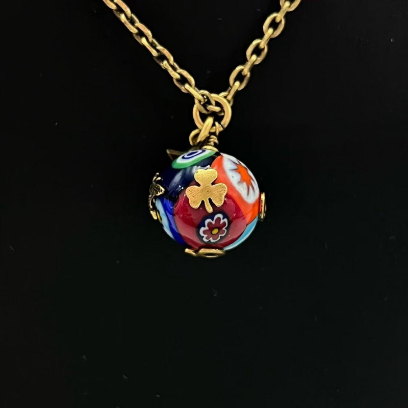 Pre-Owned Christian Dior J'Adior Bee Ball Necklace SZ3072605203430