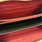 Pre-Owned Gucci Burgundy/Red Guccissima Embossed Zip-Around Wallet N23883266