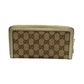 Pre-Owned Gucci Bamboo Tassel GG Canvas Long Zip-Around Wallet N23568809