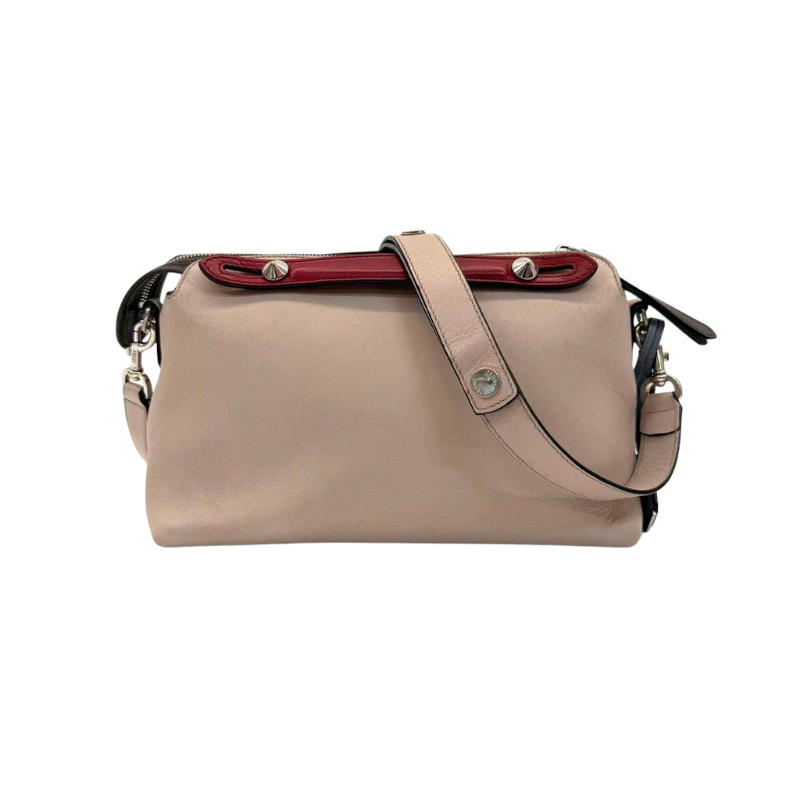 Pre-Owned FENDI By The Way Medium Color-Block Boston Crossbody Bag N23937211