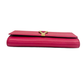 Pre-Owned Saint Laurent Classic Y Ligne Clutch in Fuchsia Pink N23526356