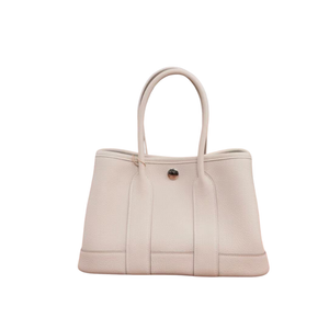 Pre-Owned Hermès Neo Garden 23 (commonly referred to as the Garden Party Mini) in Milkshake White SZ3032607010069