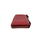 Pre-Owned Gucci Burgundy/Red Guccissima Embossed Zip-Around Wallet N23883266