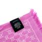 Pre-Owned Gucci GG Jacquard Wool Scarf SZ3032512090032
