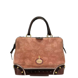 Pre-Owned  Loewe 160th Anniversary Limited Edition Boston Doctor's Bag (Suede Base, Model 301299) N22974745