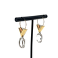 Pre-Owned  Louis Vuitton Essential V Hoop Earrings SZ3042603162843