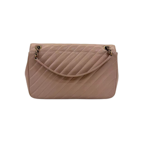 Pre-Owned CHANEL Diagonal Chevron CC Flap Bag N23915938