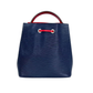 Pre-Owned Louis Vuitton NéoNoé MM bucket bag in blue and red SZ3042606213710