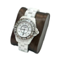 Pre-Owned Chanel J12 White Ceramic Diamond-Set Watch N23387385
