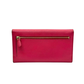 Pre-Owned Prada Saffiano Metal long flap wallet in magenta N23572219