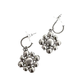 Pre-Owned Chanel CC Floral Rhinestone Drop Earrings SZ303251207159