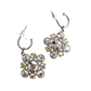 Pre-Owned Chanel CC Floral Rhinestone Drop Earrings SZ303251207159