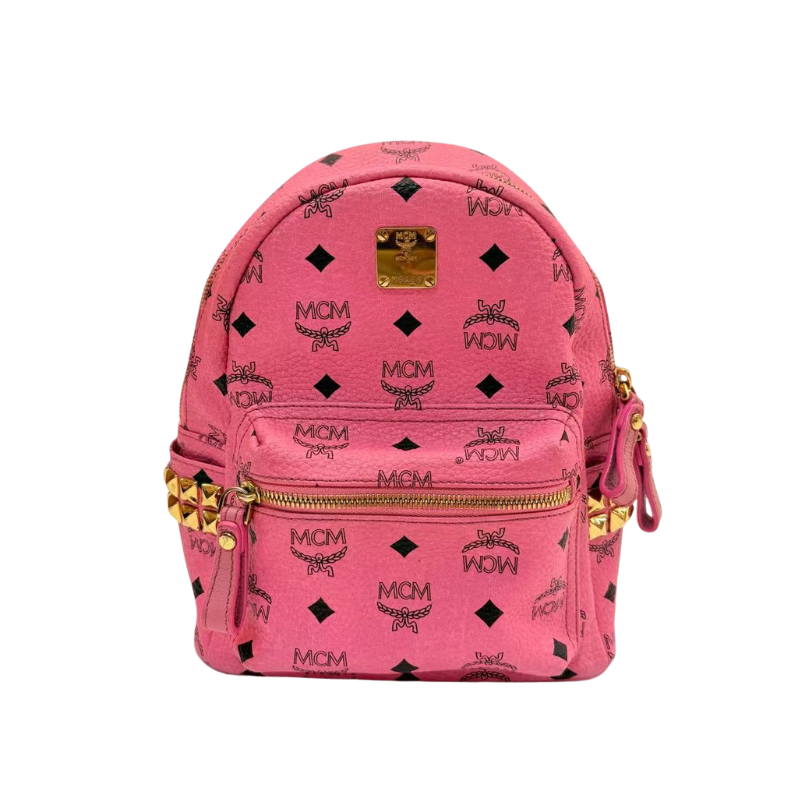 Pre-Owned MCM Stark Mini Backpack N23804392