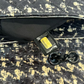 Pre-Owned Chanel Houndstooth Python Flap Bag N23409551
