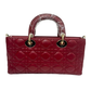 Pre-Owned Dior Lady D-Joy Bag in red lambskin N23396218