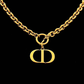 Pre-Owned Dior 30 Montaigne Necklace hallmark piece of the House's collection SZ3062604172878