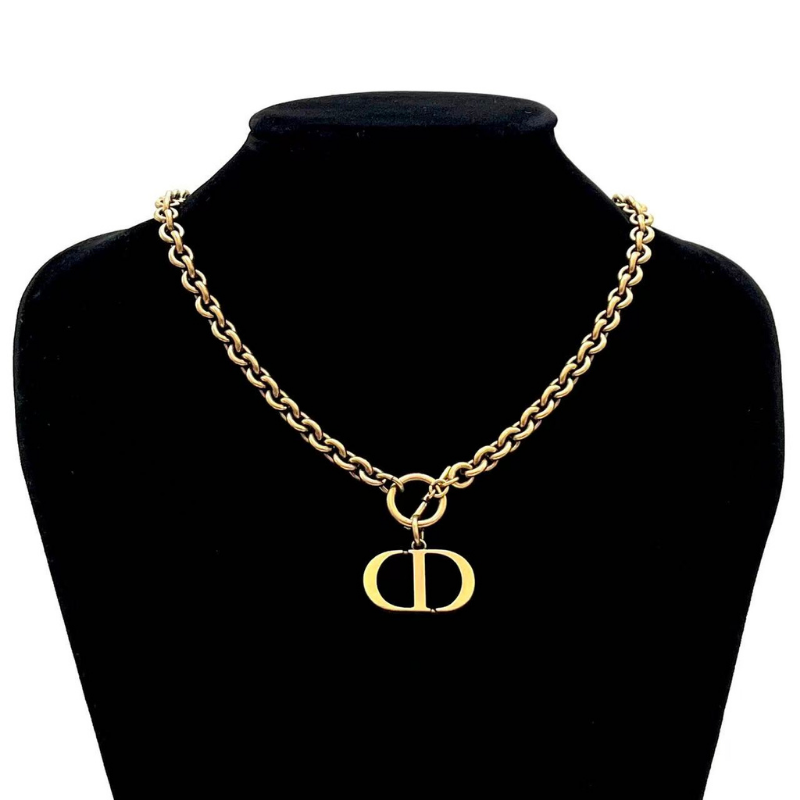 Pre-Owned Dior 30 Montaigne Necklace hallmark piece of the House's collection SZ3062604172878