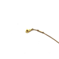 Pre-Owned CELINE Triomphe Swivel Bracelet in Brass with a Gold Finish SZ3022603254680
