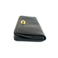 Pre-Owned Prada Saffiano long flap clutch, often referred to as a "Saffiano Frame" clutch N23374554