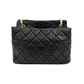 Pre-Owned Chanel 2.55 Reissue Tote Bag in quilted black aged calfskin with gold-tone hardware N23913653