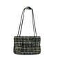 Pre-Owned Chanel Houndstooth Python Flap Bag N23409551