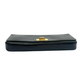 Pre-Owned Prada Saffiano long flap clutch, often referred to as a "Saffiano Frame" clutch N23374554