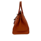 Pre-Owned Hermès Birkin 35 in classic Hermès Orange ("Orange H") crafted from Togo leather N23455788