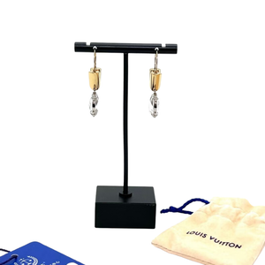 Pre-Owned  Louis Vuitton Essential V Hoop Earrings SZ3042603162843