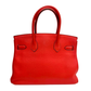 Pre-Owned Hermès Birkin 30 in red Togo leathe Square Q Year 2013 N23260179-1