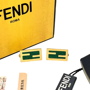 Pre-Owned Fendi FF Baguette Earrings SZ3032605050823