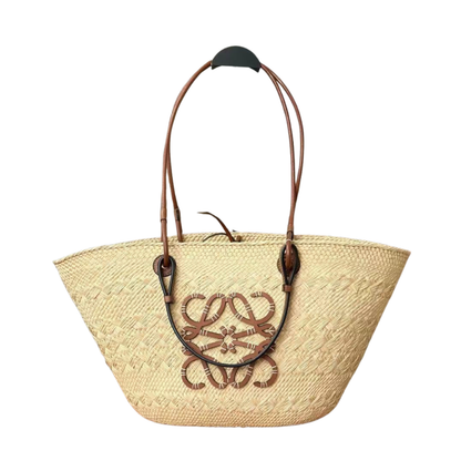 Pre-Owned  LOEWE Anagram Basket Bag (Medium) from the Paula's Ibiza collection SZ3062608050603