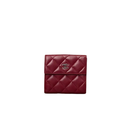 Pre-Owned CHANEL Classic Small Flap Wallet (commonly referred to as a compact or French flap bifold wallet) SZ3022607214275