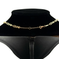 Pre-Owned vintage Celine multi-logo link chain SZ3022603254677