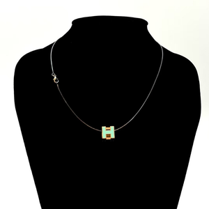 Pre-Owned Hermès Pop H Necklace Mini Pop H SZ3032603213876