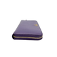 Pre-Owned Prada Saffiano Leather Zip-Around Wallet in purple 100% calfskin leather N23568711
