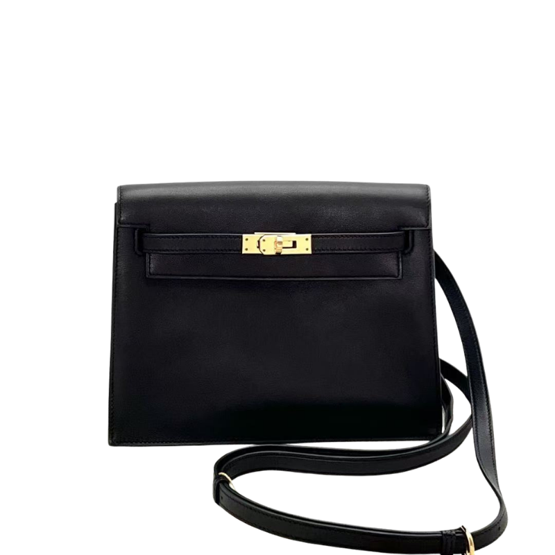 Pre-Owned Hermès Kelly Danse styled as a crossbody, shoulder bag, clutch, or waist bag SZ3062607244929