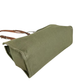 Pre-Owned CELINE Horizontal Cabas Tote Bag in Army Green SZ3022607214263